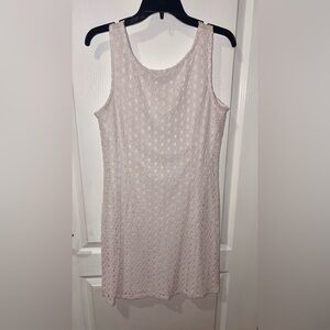 Cato Soft Pink Lace Midi Dress